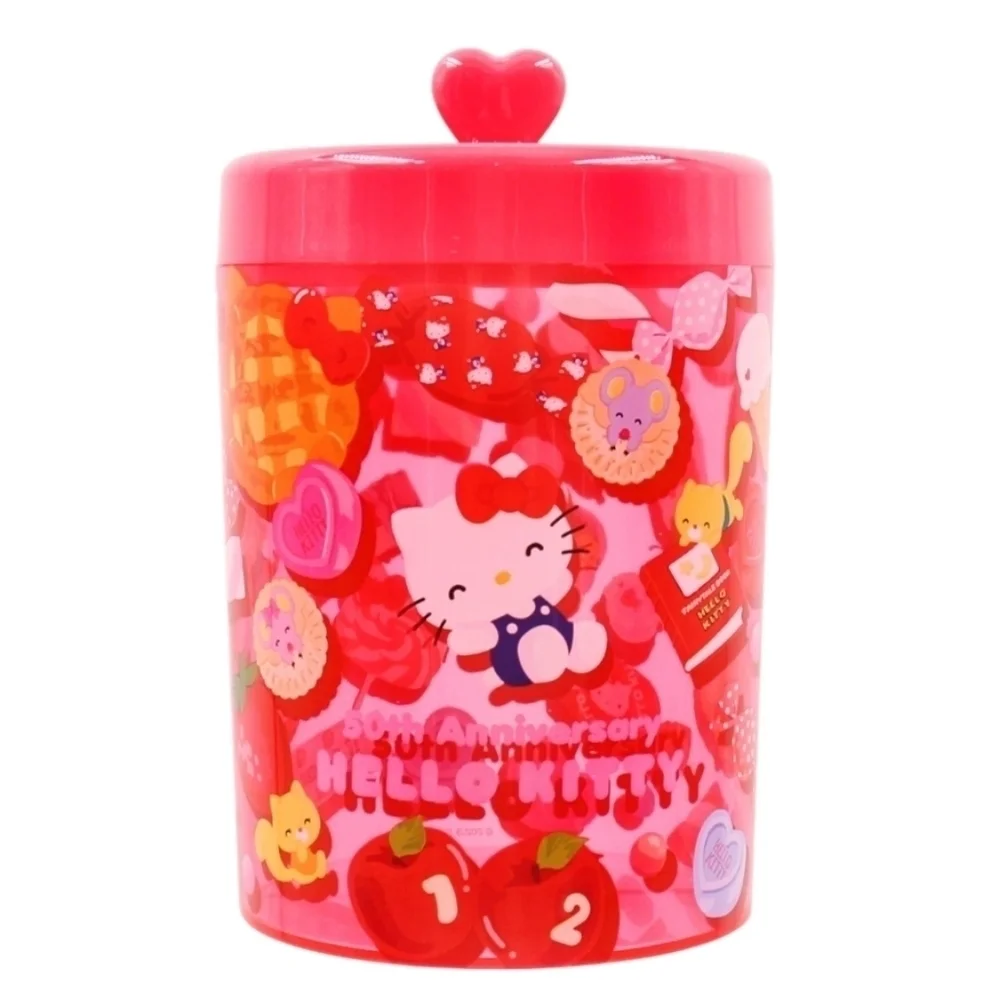 Sanrio Hello Kitty 50th Anniversary Accessory Container with lid